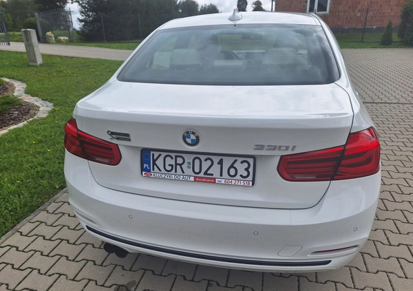 BMW Seria 3 cena 106900 przebieg: 34650, rok produkcji 2018 z Bytom Odrzański małe 704